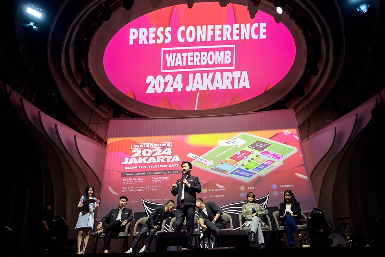 Foto presscon Waterbomb Festival 2024