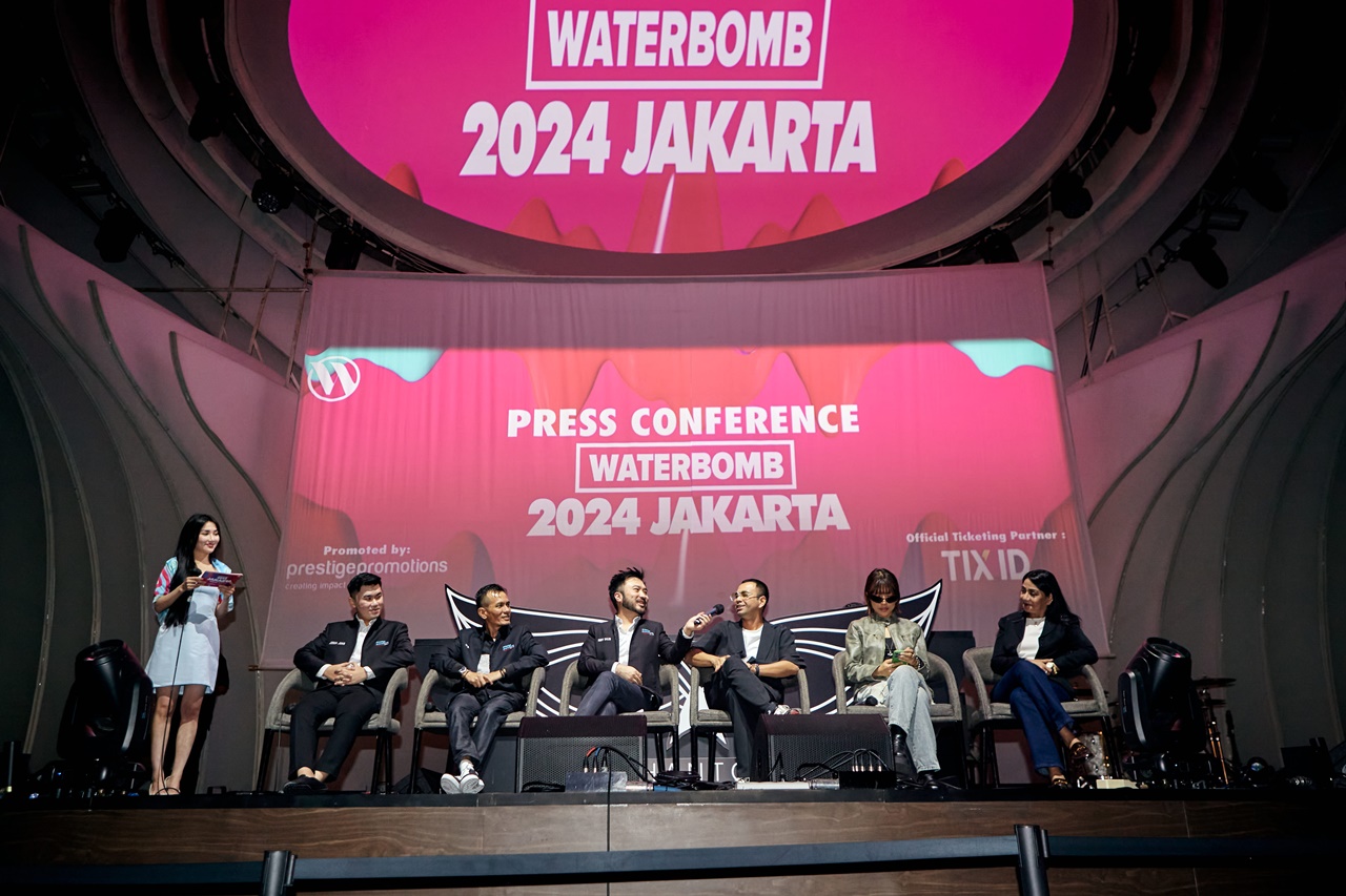 Foto presscon Waterbomb Festival 2024