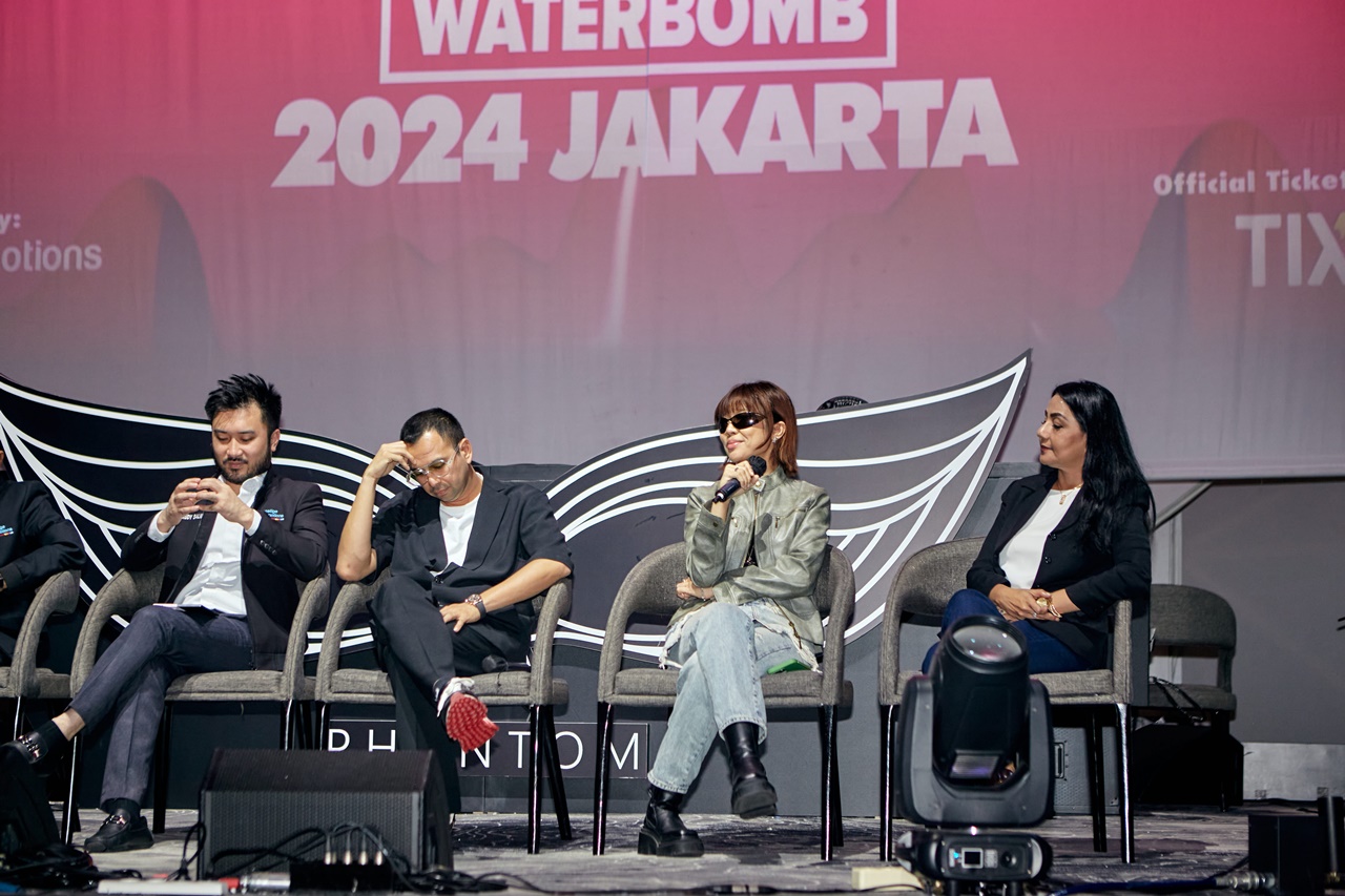 Foto presscon Waterbomb Festival 2024