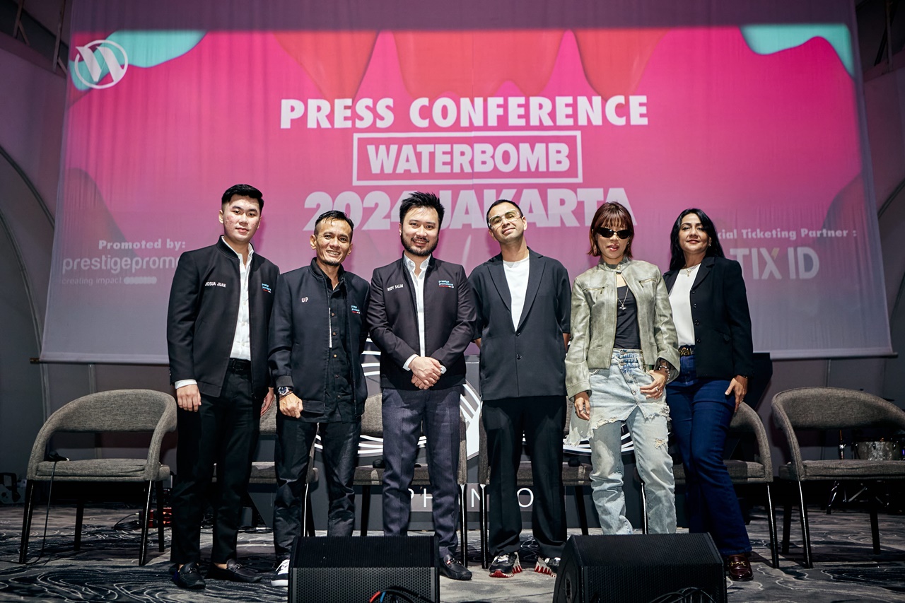 Foto presscon Waterbomb Festival 2024