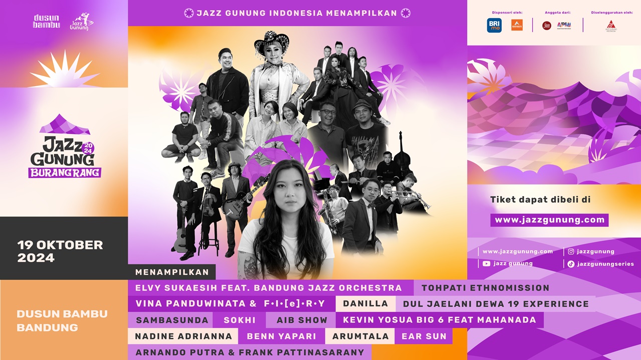 Jazz gunung Burangrang 2024_Poster